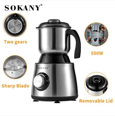 China Hotel Coffee Grinder Home Grinder Desktop Blender Coffee Bean Grinder for sale