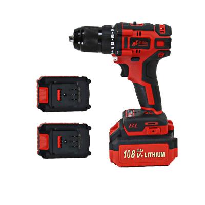 China Original Portable Electric Charger 21v Cordless Drill Power Machine Li-ion Battery Li-ion Battery Super Impact Drill 10mm for sale