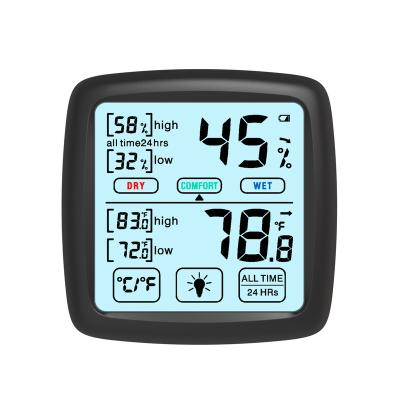 China Kitchen Thermometers LCD Display Thermometer Room Electronic Indoor Digital Thermo Hygrometer for sale