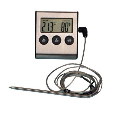 China Kitchen Thermometers Food Thermometer with Alarm, Display Function for Grilling, Turkey, BBQ, Baking, Liquids, Candy for sale