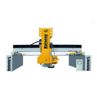 China Manufacturing Plant Laser Length Control Syst Metal Bridge Saw Double Direct Directions Granite Stone Marble Block Cutting Machine For Sale for sale