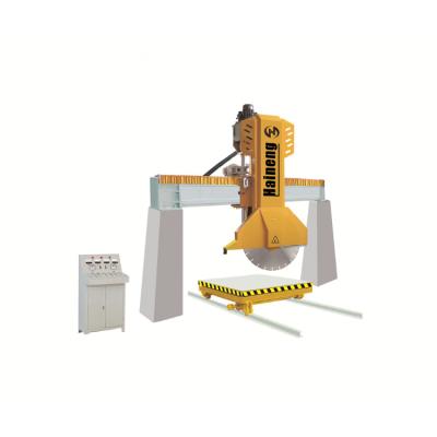 China Manufacturing Plant Multifunction Hole Cutting Profiling Machine Medium Bridge Single Blade Marble All Type Of Bridge Cutter Stone Cutting Machine for sale