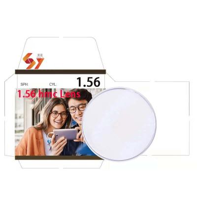 China Factory Manufacturers CR39 Spectacle Single High Quality Opticos Lenses Hmc 1.56 Hmc Lens Optical Vision Lenses Factory Single Lents 1.56 for sale