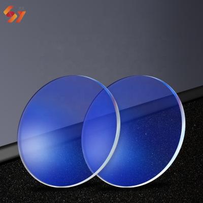 China Single Vision 1.56 hmc anti blue cut blocking UV420 1.49 1.61 1.67 1.74 manufacturers CR39 spectacle lentes opticos optic optical lenses lens for sale