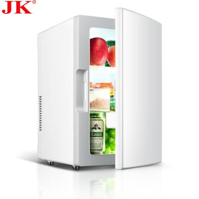 China 18L Promotional Home Showcase Refrigerator THERMOELECTRIC Dual Function Car Mini Fridge for sale