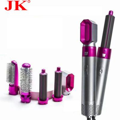 China 2022 Waterproof New Five-in-one Comb Curling Iron Hot Air Multi Head Comb Curling Iron Automatic Air Suction Curling Iron for sale