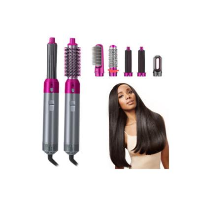 China 2022 waterproof new custom pocket comb five-in-one the curling iron electric straight girl special hot air curling safe comb for sale