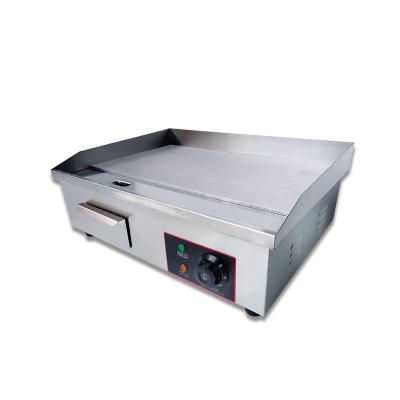 China Vegetable processing plant Commercial outdoor flat grill Teppanyaki steak-cooking machine Electric grill for restaurants smokeless grill for sale