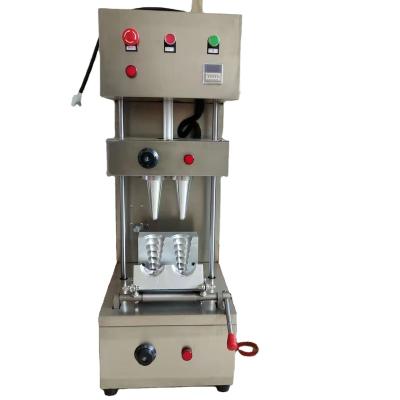 China Restaurants Hot Sale 2022 Pizza Cone Molding Machine Commercial Sweet Barrel Conch shape Pizza Machine For for sale