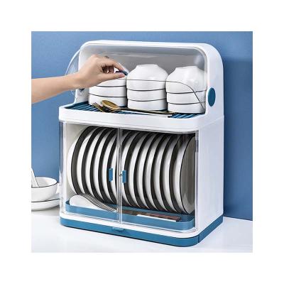 China Viable Kitchen Storage Dish Drain Rack Folding Drain Storage Box Bowl Holder Storage Boxes And Collapsible Trash Can Food Container Injection for sale