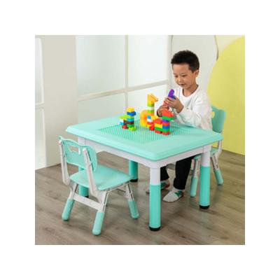 China Ergonomic Kids Children's Game Table Chair Kids Chairs Education Study Desk And Plastic Chair Set for sale