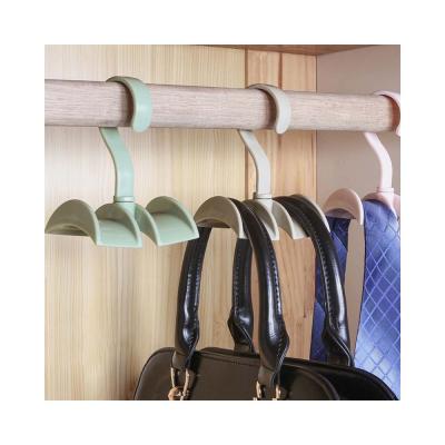 China Newest Design Sustainable Patented Home Use Anywhere Universal Display Hook Storage Handbag Hanger for sale