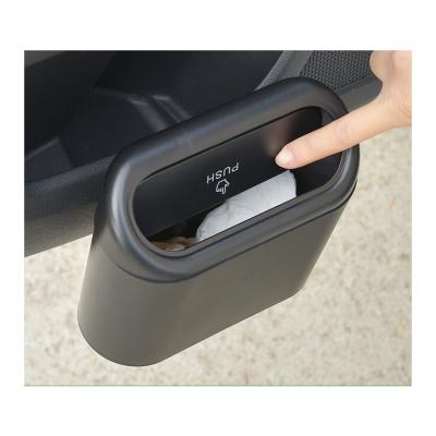 China Factory Wholesale Portable High Quality Mini Waterproof Car Trash Bin Trash Bin For Car Car Trash Can for sale