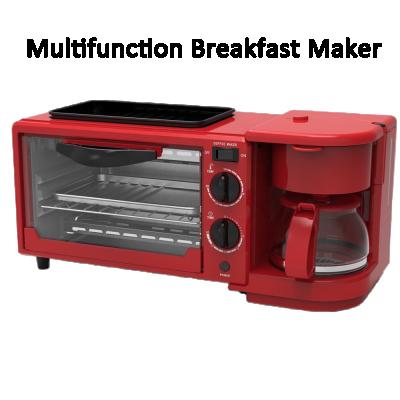 China New Arrival 3In1 Commercial Breakfast Maker With Non Stick Pan Electric Cooker Multifunctional Breakfast Machine for sale