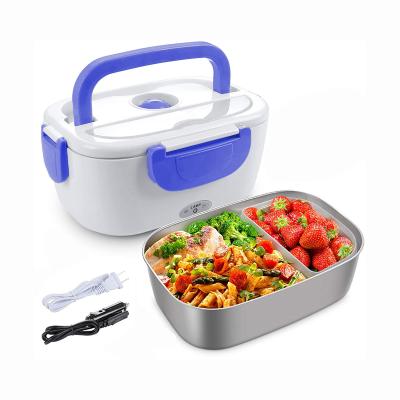 China Electric Car Heater Insulated Bento Lunch Box For Car and Home Use Electric Lunch Box for sale