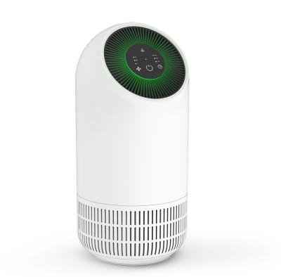 China 2021 New Hotel Style Air Purifier Night Light Timer Carbon Pellet and HEPA Filter Air Purifier for sale