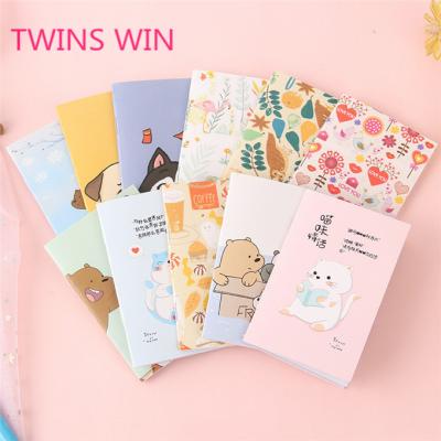 China Printed Stationery 2021 New Simple Stylish Cheap Kids Gifts School Funny Animal Prints Cute Mini Notebook With 1902 Paper Cover for sale