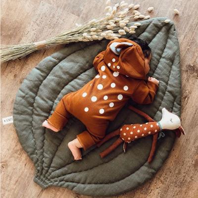 China Funny Educational Soft Toy Newborn Baby Bambi Stuffed Dolls Plush Soothe Educational Toy Photo Prop Gift Sleeping Bedding Pillow for sale