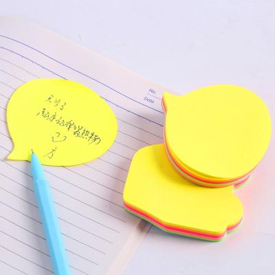 China Chinese Factory Cheap Price Custom Form Colorful Unique Custom Die Cut Sticky Notes for sale