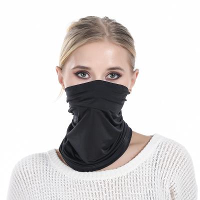 China Breathable Face Mask Ice Silk Sunscreen Triangle Face Scarf Sports Neck Cover QUICK DRY Multifunctional Recycling Face for sale