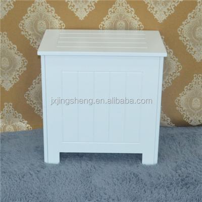 China PANEL Bathroom Storage Style Cabinet White Wood Cupboard for sale