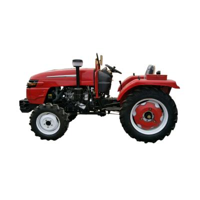 China Farm Tractor 40HP 4 WD Wheel Tractor With Paddy Field Tire For Rice Field Cultivation for sale