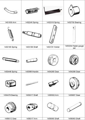 China Spare part FEELER GAUGE for Solna25(483x640mm) sheetfed offset printing press for sale