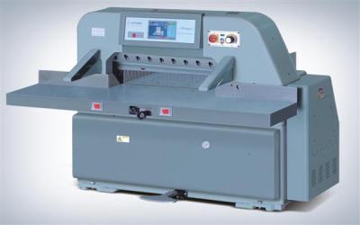 China Large Format High-precision Paper Cutter with Integrated Rack for sale