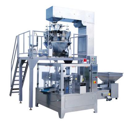 China Automatic dosing premade bag packaging machine for tea packaging for sale