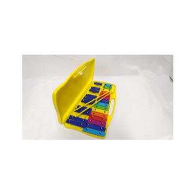 China Color Assorted Notes Kids Toys Private Design Yellow 25 Note Glockenspiel Musical Instrument for sale