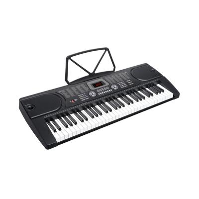 China Simple Input Audio Atmosphere Customizable Children Electronic Organ Rectangular Plastic Keyboard for sale