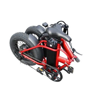 China Aluminum Alloy 36v 250w 36v 10ah Fat Bike 16 Inch Electric Snow Bike 16 Fat Tire High Quality Electric 4.0 Folding E Bike for sale