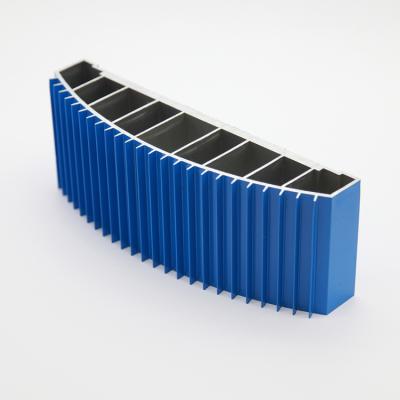 China Competitive price framing 6000 series aluminum radiator profile for sale