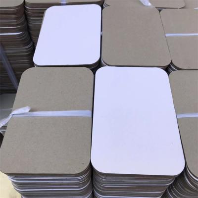 China Recyclable 250g To 400g Gray Back Duplex Board Kraft Paper T Shirt Packaging Coated Cardboard for sale