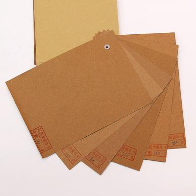 China Recyclable 130g To 210g Kraft Paperboard DIY Handmade Paper Double Sided Scrapbook Paper for sale