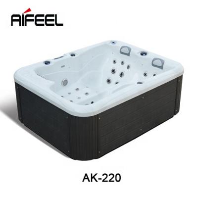 China Outdoor Family Acrylic Price Tub Spa Balboa Jaccuzi Acrylic Hot Tub For Sale for sale