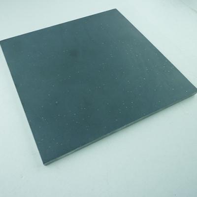 China Industrial Cheap Customization Polished Light Blue Slate Floor Tile For Outdoor Square 20*20*1cm for sale