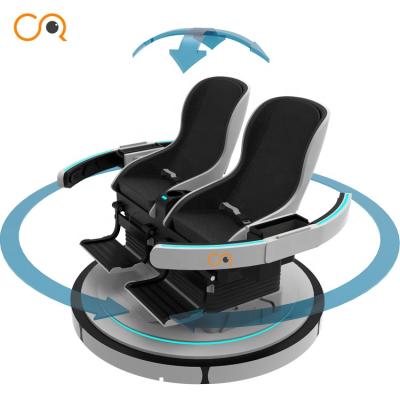 China Jishi 360 Degree 9D VR Cinema Virtual Reality Motion Chair 9D Cinema Simulator zu verkaufen