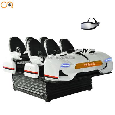 China JISHI VR 9D VR Cinema 6 Seats 6Dof Electric Motion VR Chair 5kw 110V/220V/380V zu verkaufen