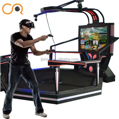 China Factory price 9d VR Walker Standing Up Simulator Virtual Reality HTC Walk Interactive Shooting Simulator for sale