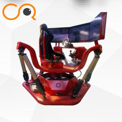 China Three Screen Simulator VR Car Driving Simulator Virtual Reality Racing en venta