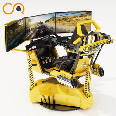 China 3D Arcade Game VR Car Driving Simulator 9D Motion Driving Simulator Game Machine en venta