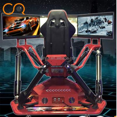 China TOP Sales 3d VR Simulator Arcade VR Racing Car with Speeing Race 9d VR Car for sale