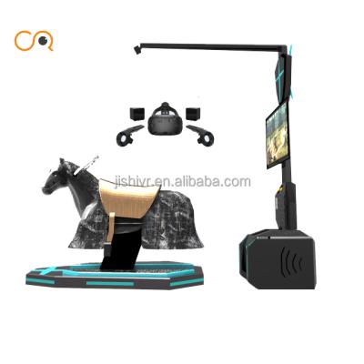 China Jishi 1 Player VR Horse Riding Simulator With Funny Vr Games Mini for sale