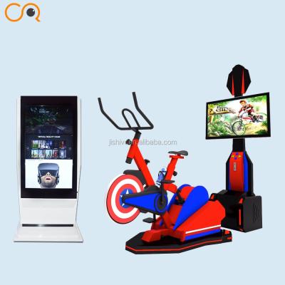 China Jishi Fitness Bicycle 9D VR Bike Simulator VR Bicycle For 9D VR Theme Park for sale