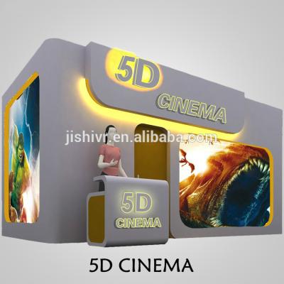 China Jishi Mobile Cinema Truck 6/9/12 Seats Truck 5d/7d Cinema 5d/7d Simulator for sale