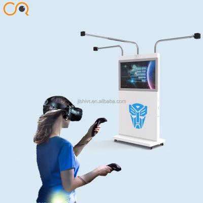 China Jishi Mini Arena VR Walking Platform Park Games 1100*500*1800mm 800W VIVE for sale