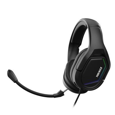 China Headband ZL GX-100 Black PC 3.5mm Noise Canceling Bass Surround Soft Memory Earmuffs PS Gamer Computer Gaming Headset for sale