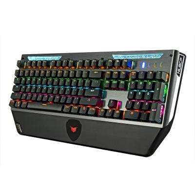 China ZL Plug & Play JK900 Wired 104 Key Compact Computer RGB Mechanical Gaming Keyboard for sale