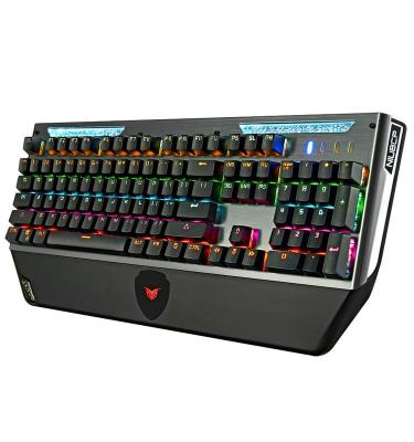 China ZL Plug & Play High Quality JK-900 USB Wired 104 Key Rainbow LED Mechanical Laptop Gaming Keyboard for sale